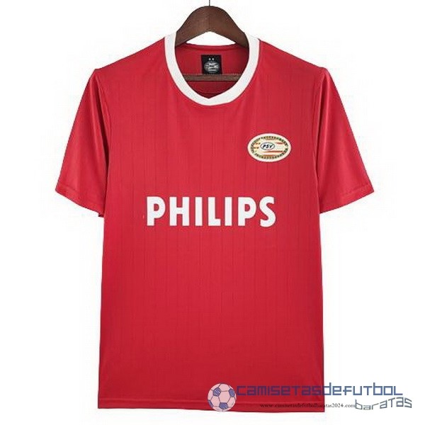 Casa Camiseta PSV Retro Equipación 1988 1989 Rojo