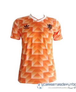 Casa Camiseta Países Bajos Retro Equipación 1988 Naranja