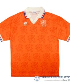 Casa Camiseta Países Bajos Retro Equipación 1995 Naranja