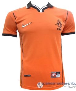 Casa Camiseta Países Bajos Retro Equipación 1998 Naranja