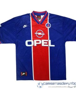 Casa Camiseta Paris Saint Germain Retro Equipación 1995 1996 Azul