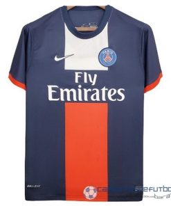 Casa Camiseta Paris Saint Germain Retro Equipación 2013 2014 Azul