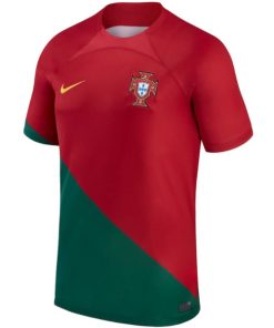 Casa Camiseta Portugal 2022 Rojo