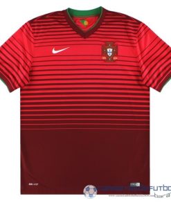 Casa Camiseta Portugal Retro Equipación 2014 Rojo