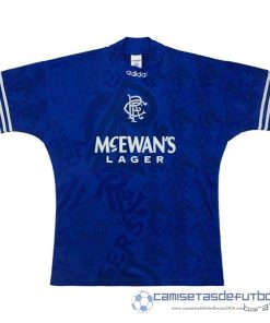 Casa Camiseta Rangers Retro Equipación 1994 1996 Azul