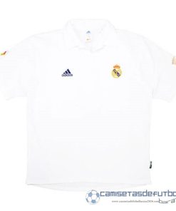 Casa Camiseta Real Madrid Retro Equipación 2001 2002 Blanco