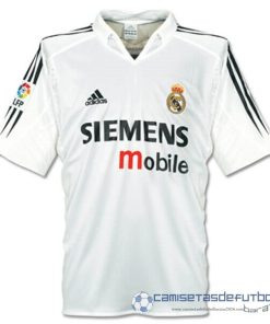 Casa Camiseta Real Madrid Retro Equipación 2004 2005 Blanco