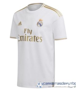 Casa Camiseta Real Madrid Retro Equipación 2019 2020 Blanco