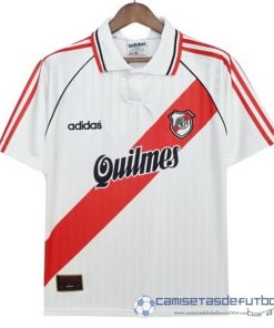 Casa Camiseta River Plate Retro Equipación 1995 1996 Blanco