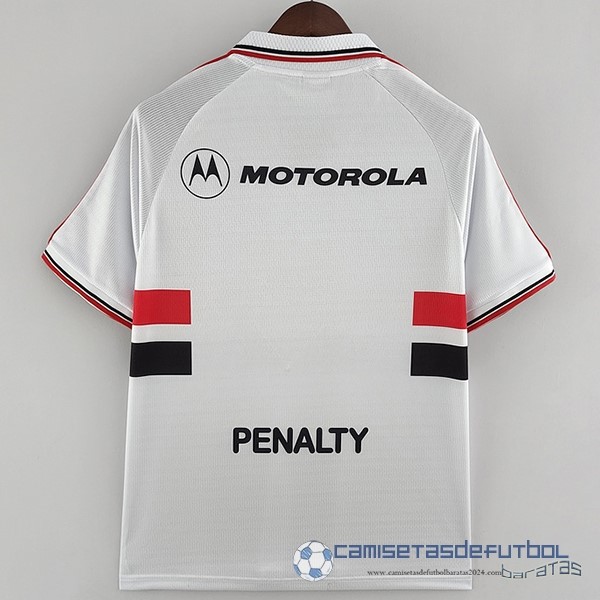 Casa Camiseta São Paulo Retro Equipación 1999 Blanco - Image 2