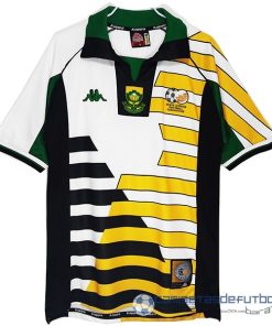 Casa Camiseta Sudafrica Retro Equipación 1998 1999 Blanco