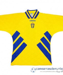 Casa Camiseta Suecia Retro Equipación 1994 Amarillo