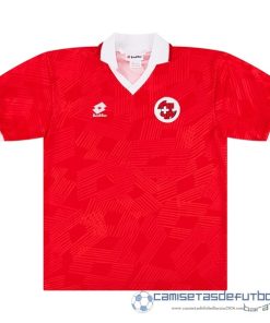 Casa Camiseta Suiza Retro Equipación 1994 Rojo