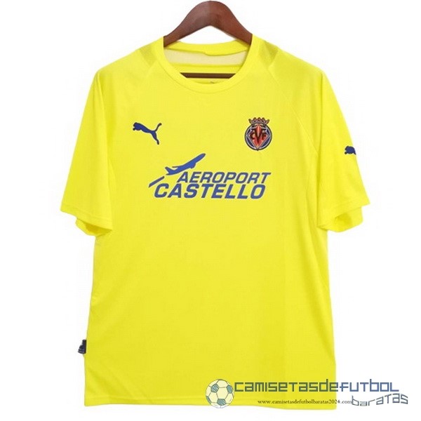 Casa Camiseta Valencia Retro Equipación 2005 2006 Amarillo