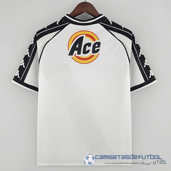 Casa Camiseta Vasco da Gama Retro Equipación 1999 2000 Blanco - Image 2