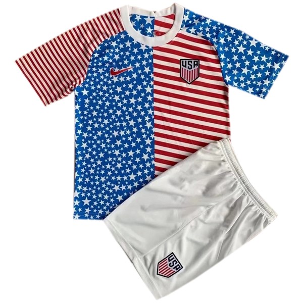 Casa Concepto Conjunto De Niños Estados Unidos 2022 Azul