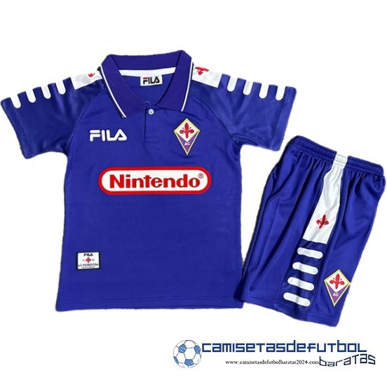 Casa Conjunto De Conjunto Completo Fiorentina Retro Niños  1998 1999