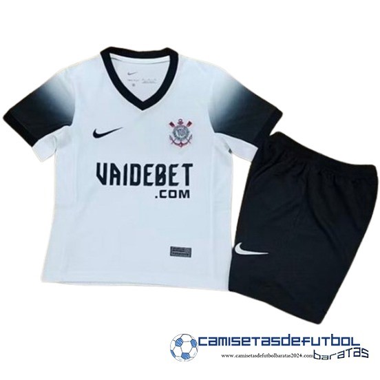 Casa Conjunto De Corinthians Paulista Niños Equipación 2024 2025