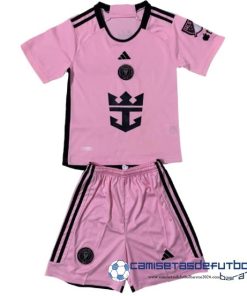 Casa Conjunto De Inter Miami Niños  Equipación 2024 2025