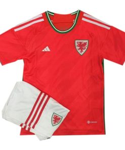 Casa Conjunto De Niños Gales 2022 Rojo