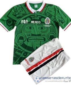 Casa Conjunto De Niños México Retro Equipación 1998 Verde