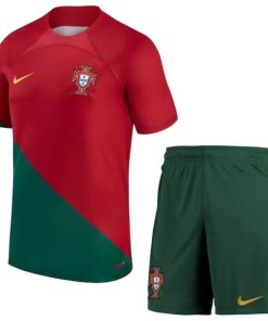 Casa Conjunto De Niños Portugal 2022 Rojo