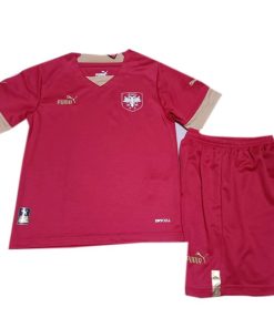 Casa Conjunto De Niños Serbia 2022 Rojo