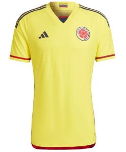 Casa Jugadores Camiseta Colombia 2022 Amarillo