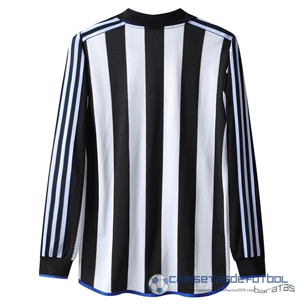 Casa Manga Larga Newcastle United Retro Equipación 1999 2000 Blanco - Image 2