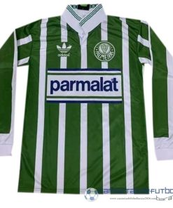 Casa Manga Larga Palmeiras Retro Equipación 1992 1993 Verde