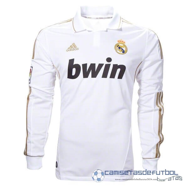 Casa Manga Larga Real Madrid Retro Equipación 2011 2012 Blanco