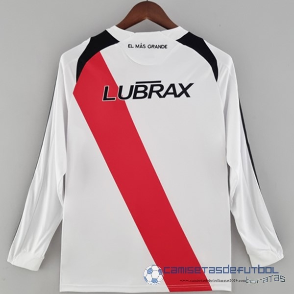 Casa Manga Larga River Plate Retro Equipación 2009 2010 Blanco - Image 2