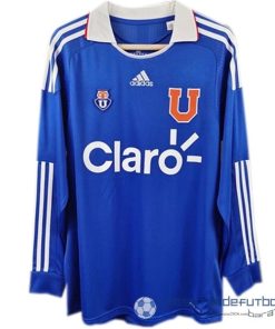 Casa Manga Larga Universidad De Chile Retro Equipación 2011 Azul