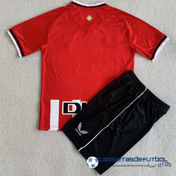 Castore Casa Conjunto De Hombre Athletic Bilbao Equipación 2023 2024 Rojo Blanco - Image 2