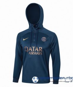 Chaqueta Con Capucha Paris Saint Germain Equipación 2023 2024 Azul II Marino.