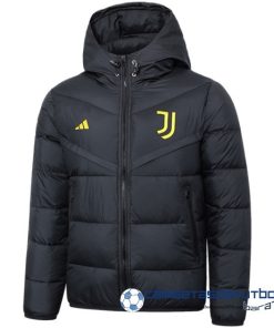 Chaqueta De Algodón Juventus Equipación 2023 2024 Negro
