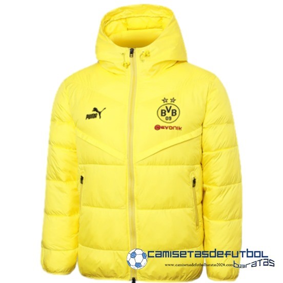 Chaqueta De Algodon Borussia Dortmund Equipación 2023 2024 Amarillo