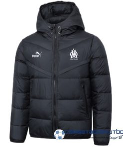 Chaqueta De Algodon Marsella Equipación 2023 2024 Negro