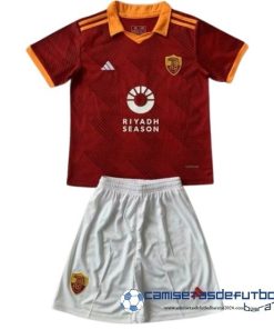 Cuarta Conjunto De Niños As Roma Equipación 2023 2024