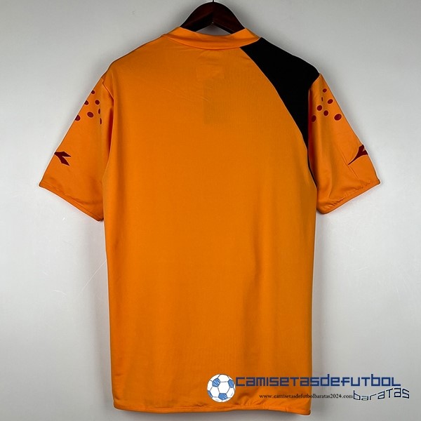 Diadora Tercera Camiseta As Roma Retro Equipación 2005 2006 Amarillo - Image 2