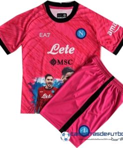 EA7 Especial Conjunto De Niños Napoli 2022  Equipación 2023 Rosa