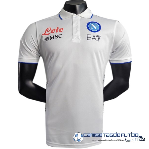EA7 Polo Napoli Equipación 2023 2024 Blanco