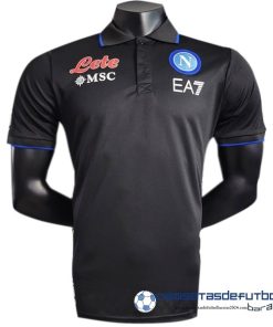 EA7 Polo Napoli Equipación 2023 2024 Negro