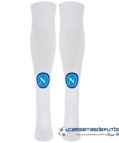 EA7 Segunda Calcetines Niños Napoli  Equipación 2023 2024 Blanco
