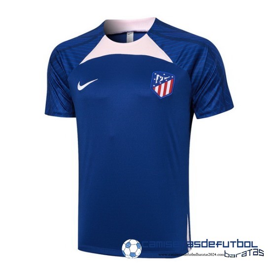 Entrenamiento Atlético Madrid Equipación 2023 2024 Azul Rosa
