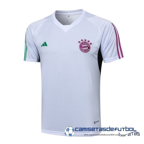 Entrenamiento Bayern Múnich Equipación 2023 2024 Blanco Purpura