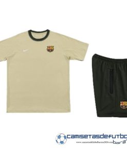 Entrenamiento Conjunto Completo Barcelona Equipación 2024 2025 Amarillo Verde