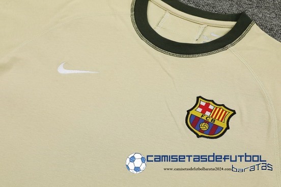 Entrenamiento Conjunto Completo Barcelona Equipación 2024 2025 Amarillo Verde - Image 2
