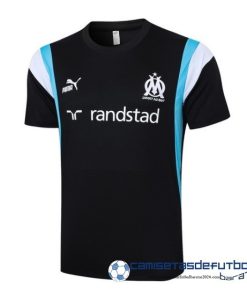 Entrenamiento Marsella Equipación 2023 2024 Negro Azul Blanco