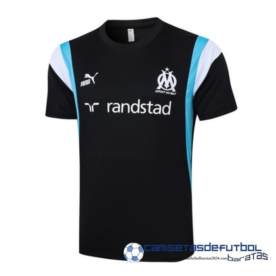 Entrenamiento Marsella Equipación 2023 2024 Negro Azul Blanco